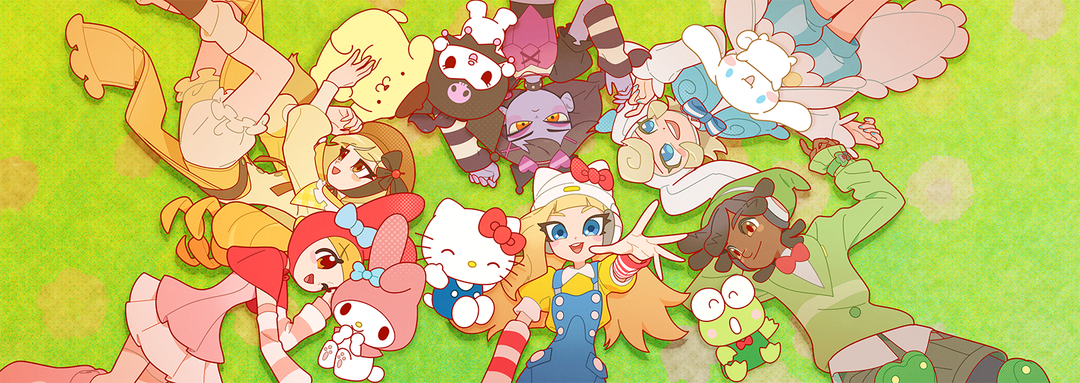 Friendship, but Make It Heroic with Overwatch x Hello Kitty & Friends